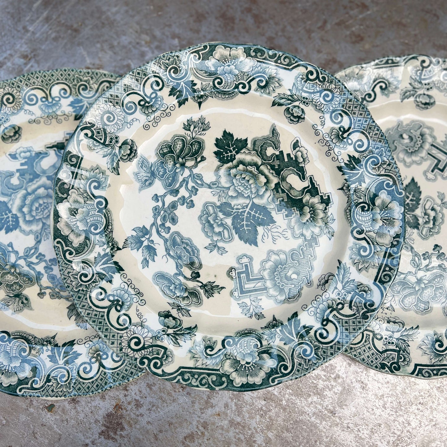 Piatti piani - Società Ceramica Richard - Vintage
