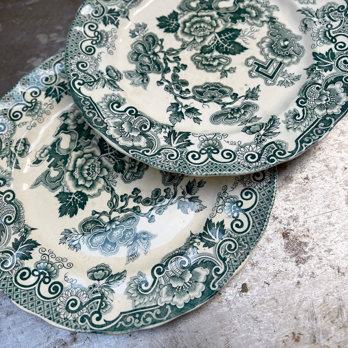 Piatti piani - Società Ceramica Richard - Vintage