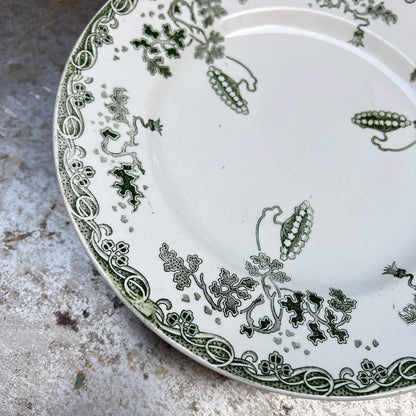 Alzata Deco floreale - Porcellana Francese St Amande - Vintage