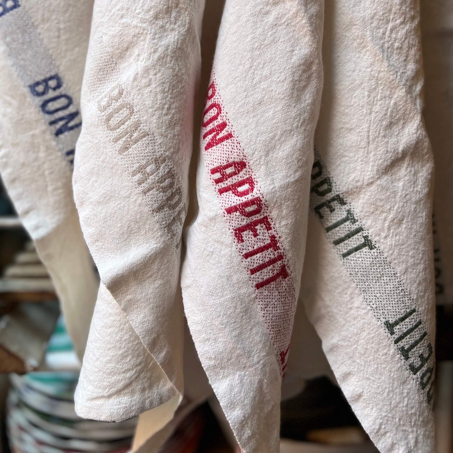 Tea towels - Stripe - 100% Linen