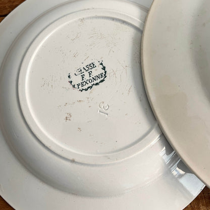 Assorted Bottom Plates - Terre de fer - Vintage