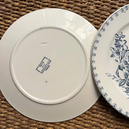 Assorted Flat Plates - Terre de fer - Vintage
