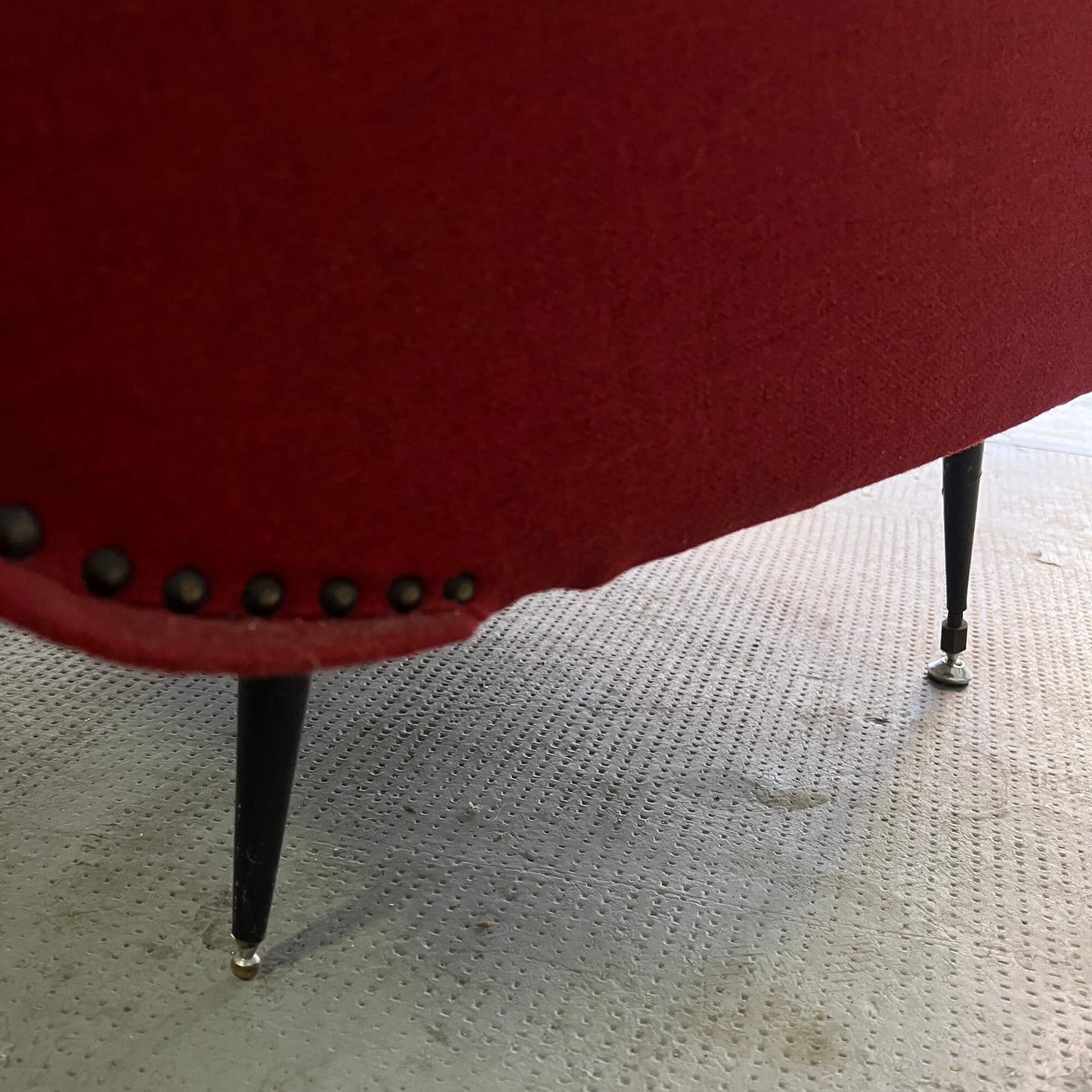 SET 2 Armchairs - Red - Vintage