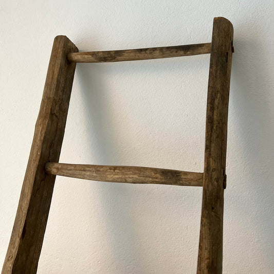 Natural ladder - 3 rungs - Vintage