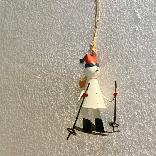 Pupazzo di neve - Sci