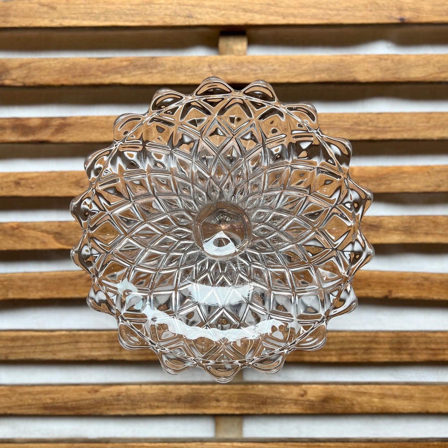 Glass cake stands - Assorted sizes - Vintage