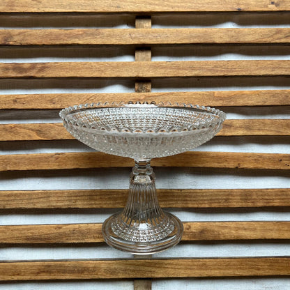 Glass cake stands - Assorted sizes - Vintage