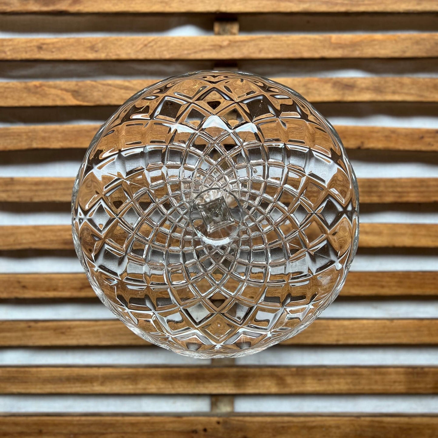 Glass cake stands - Assorted sizes - Vintage