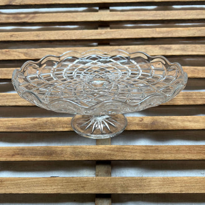 Glass cake stands - Assorted sizes - Vintage