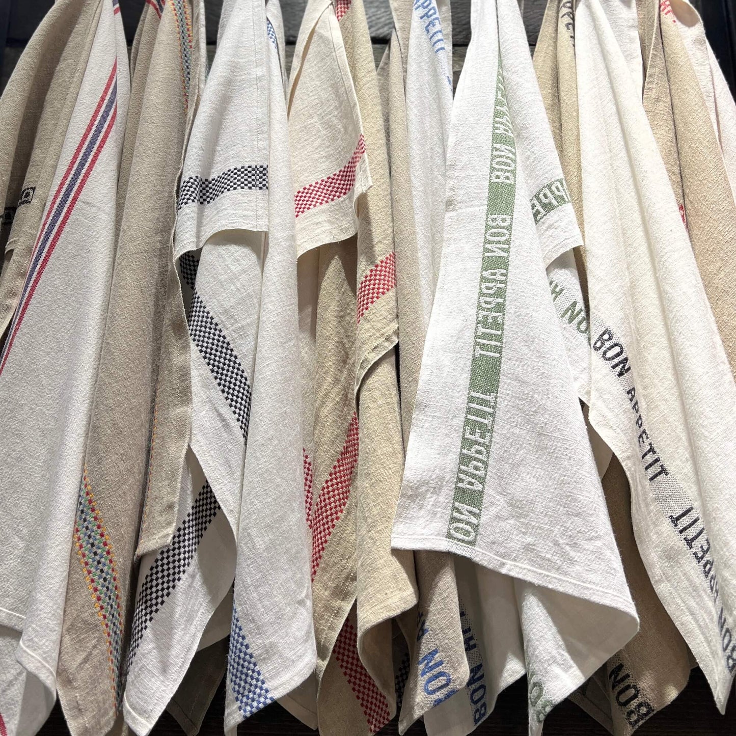 Tea towels - Stripe - 100% Linen