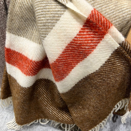 Plaid - Stripe - Gotland Wool