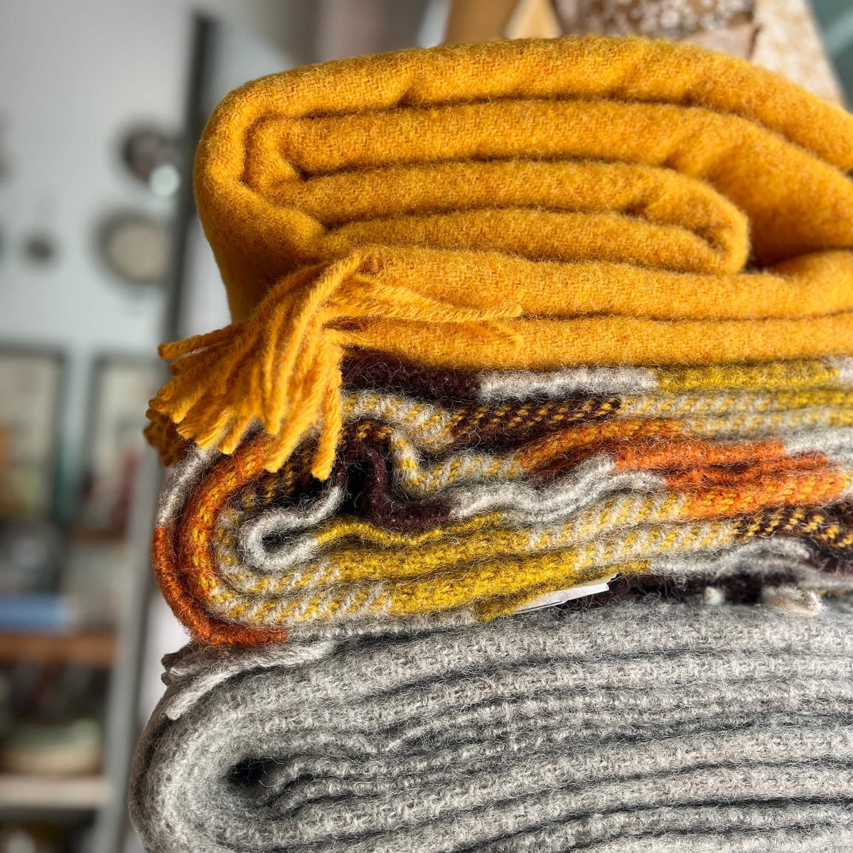 Plaid Multicolor - Gotland Wool
