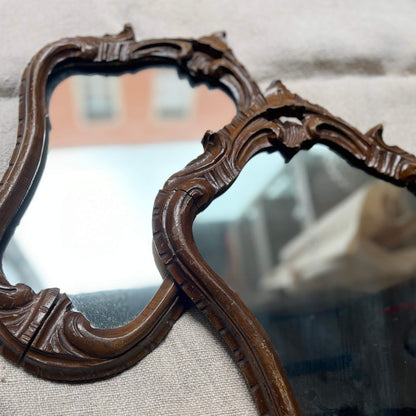 Coppia di specchi - Intarsiati - Vintage