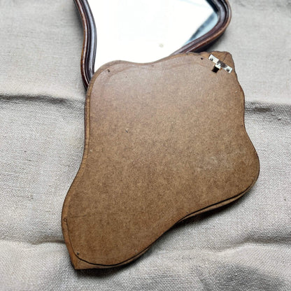 Coppia di specchi - Bordo liscio - Vintage