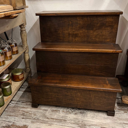 Mustard Stool - Vintage