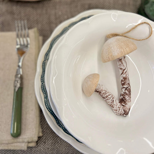 Mushrooms - Wood and paper
