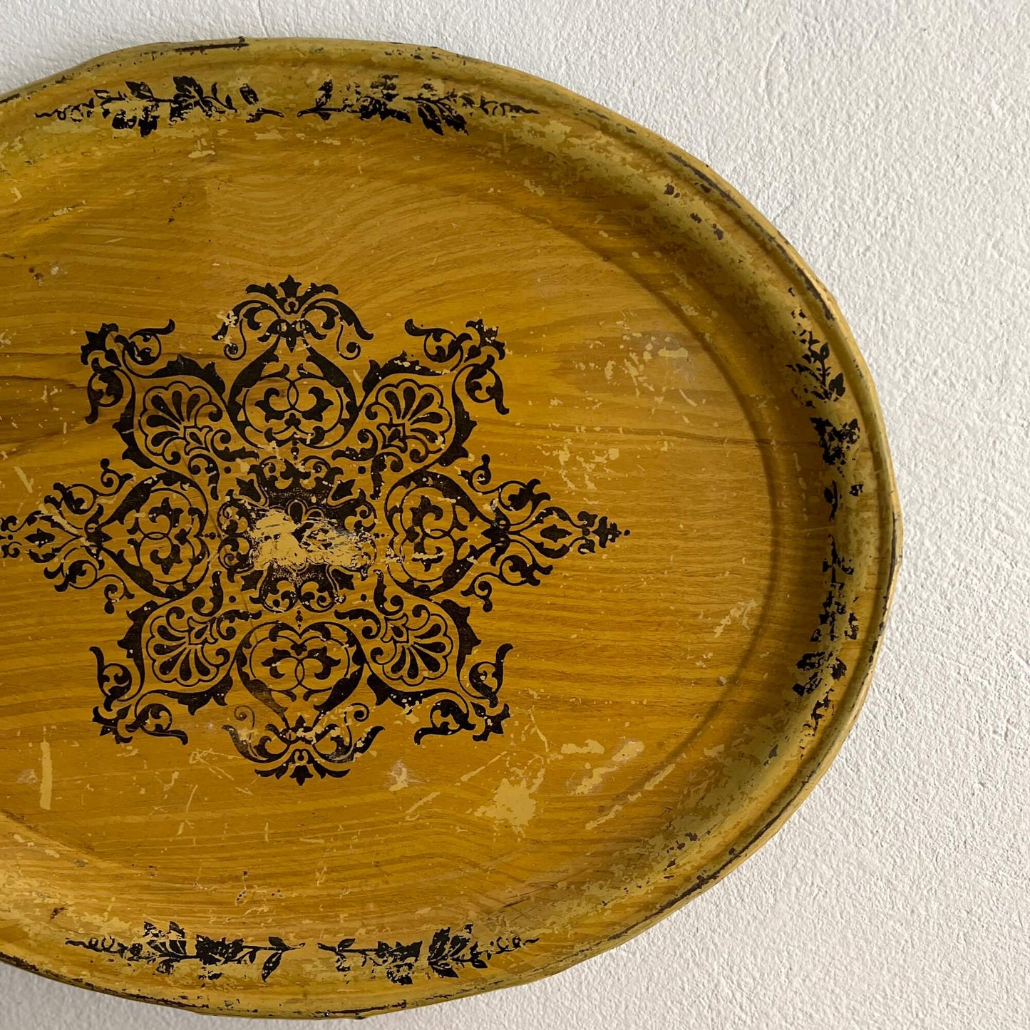 Vassoio ovale - Metallo - Vintage