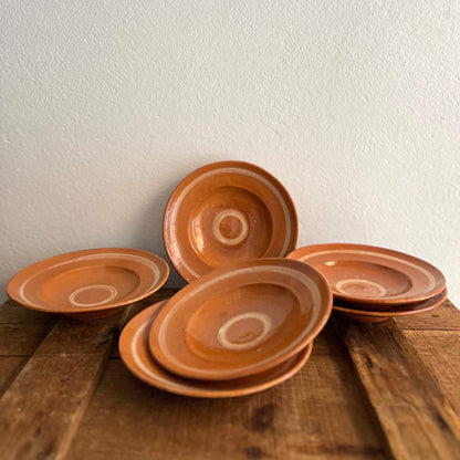 Piatti convento - Terracotta - Vintage