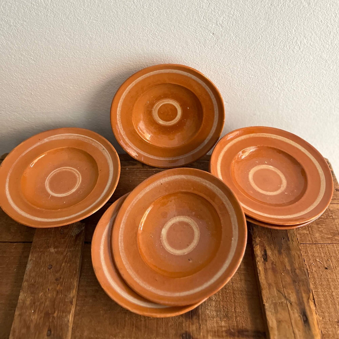 Piatti convento - Terracotta - Vintage