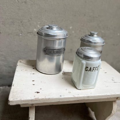 Barattoli alluminio - Singoli - Vintage