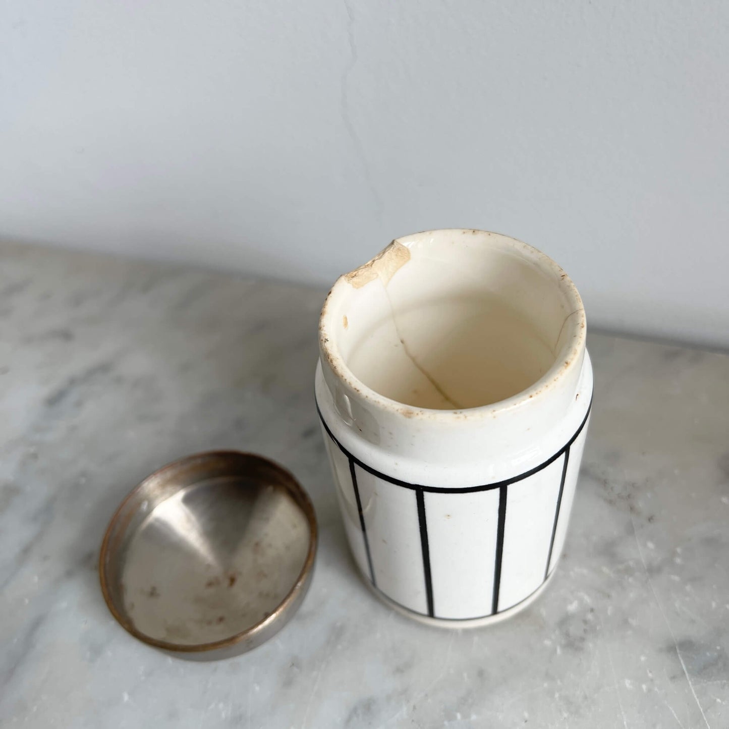 Barattoli Ceramica - B&W - Vintage