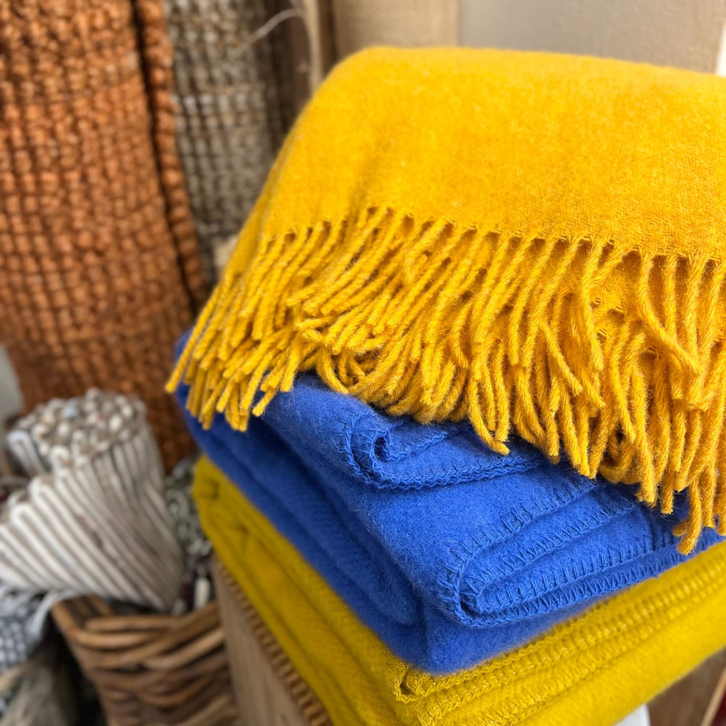 Multicolor Plaid - Gotland Wool