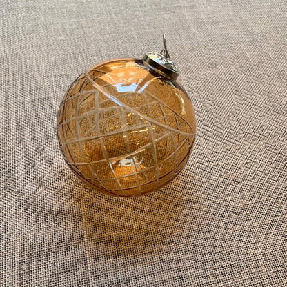 Balls - Cut Glass - Christmas Decorations