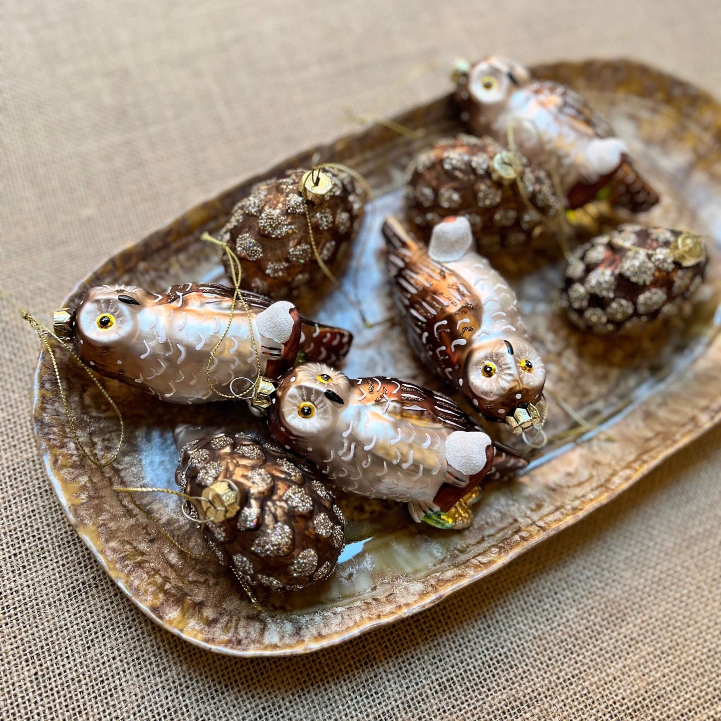 Civetta & Riccio - Vetro - Decorazioni Natale