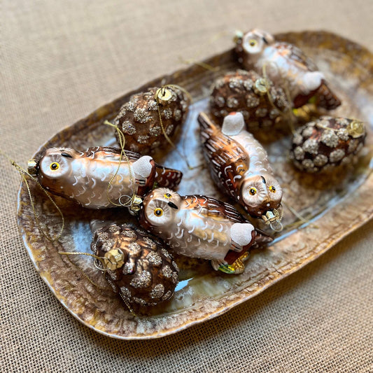 Civetta & Riccio - Vetro - Decorazioni Natale