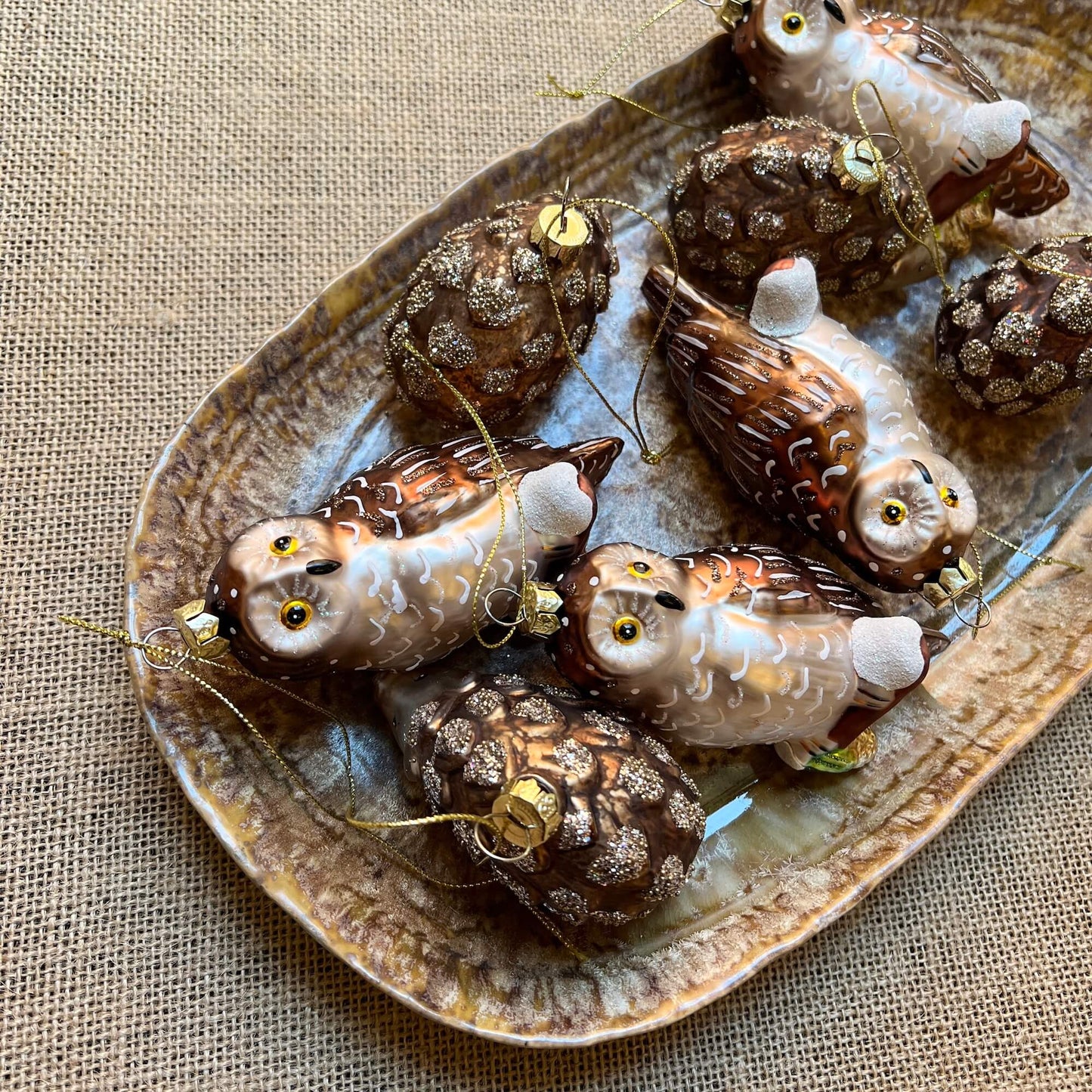 Civetta & Riccio - Vetro - Decorazioni Natale