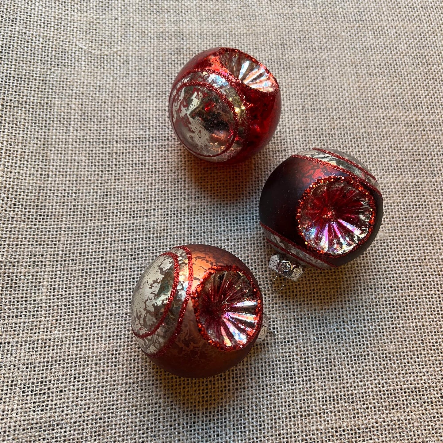 Palle - Assortite rosse - Decorazione Natale