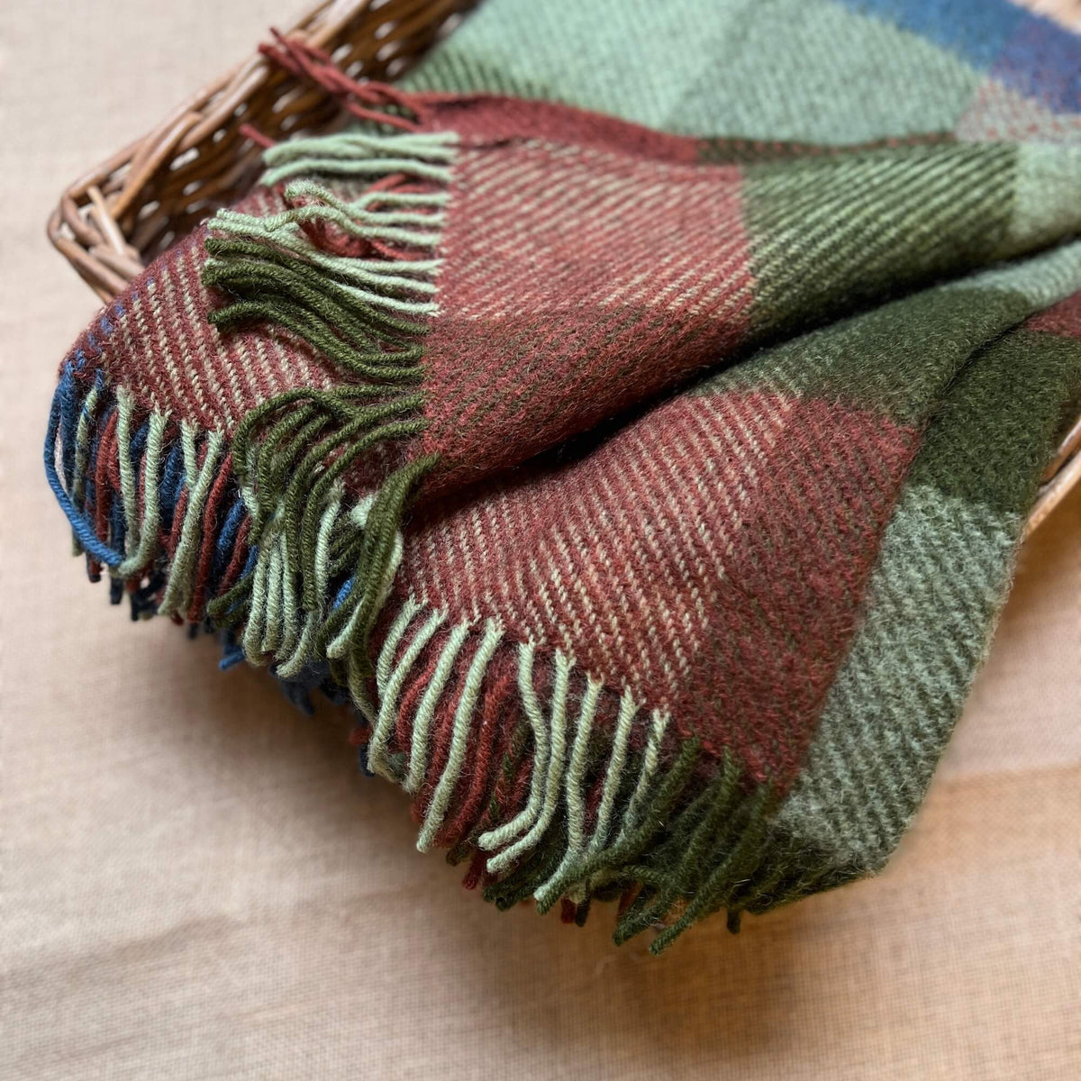 Plaid Multicolor - Gotland Wool