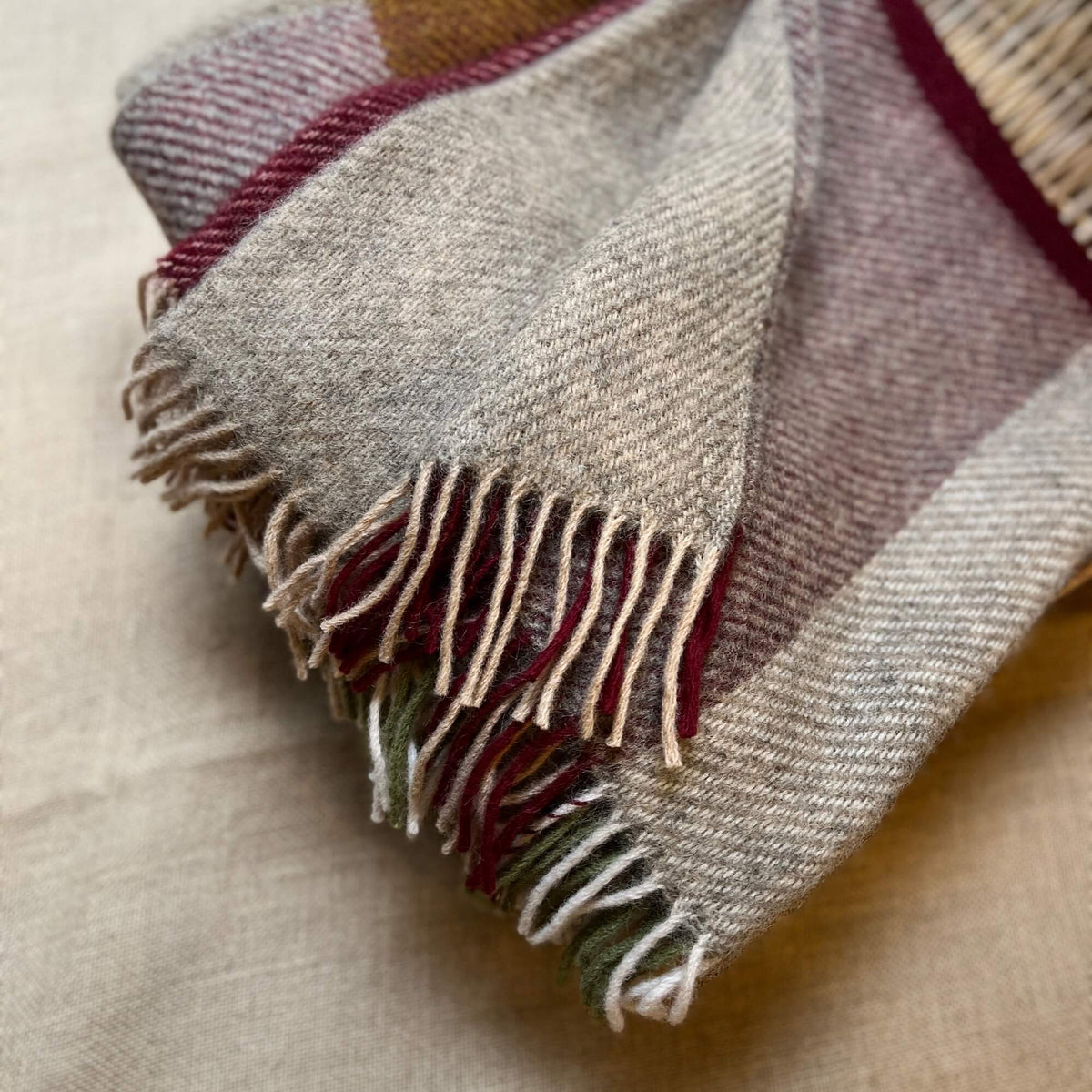Plaid - Check - Gotland Wool