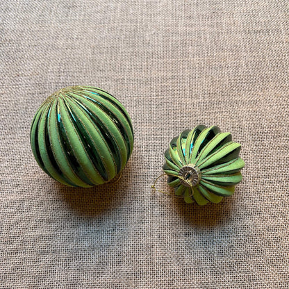 Palle - Vetro e velluto - Decorazioni Natale