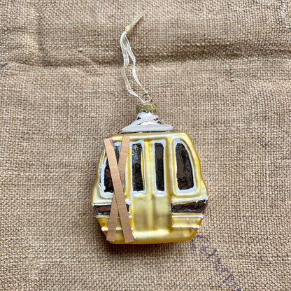 Teleferica Oro - Decorazione Natale