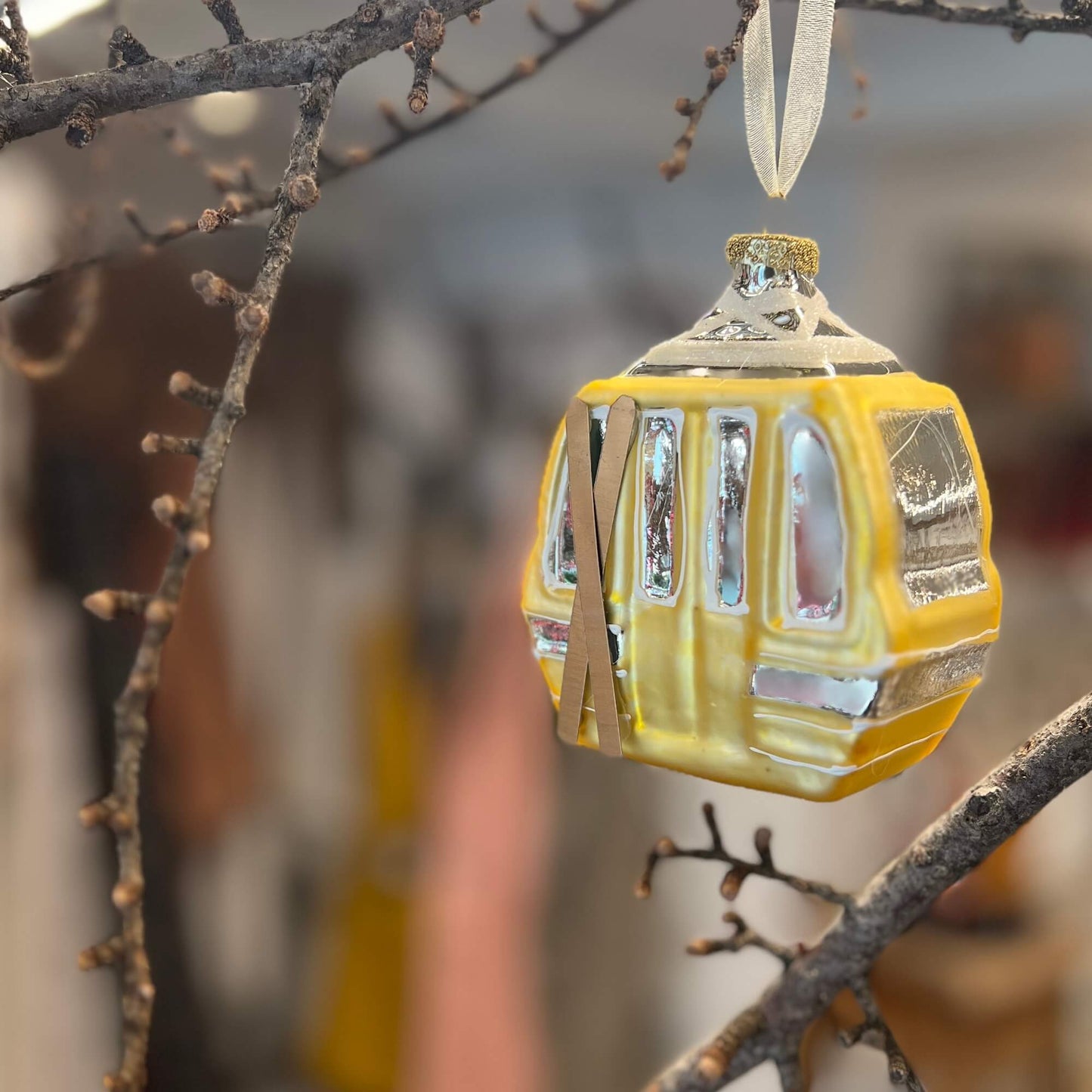 Teleferica Oro - Decorazione Natale