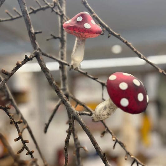 Funghetti Rossi - Clip - Decorazione Natale