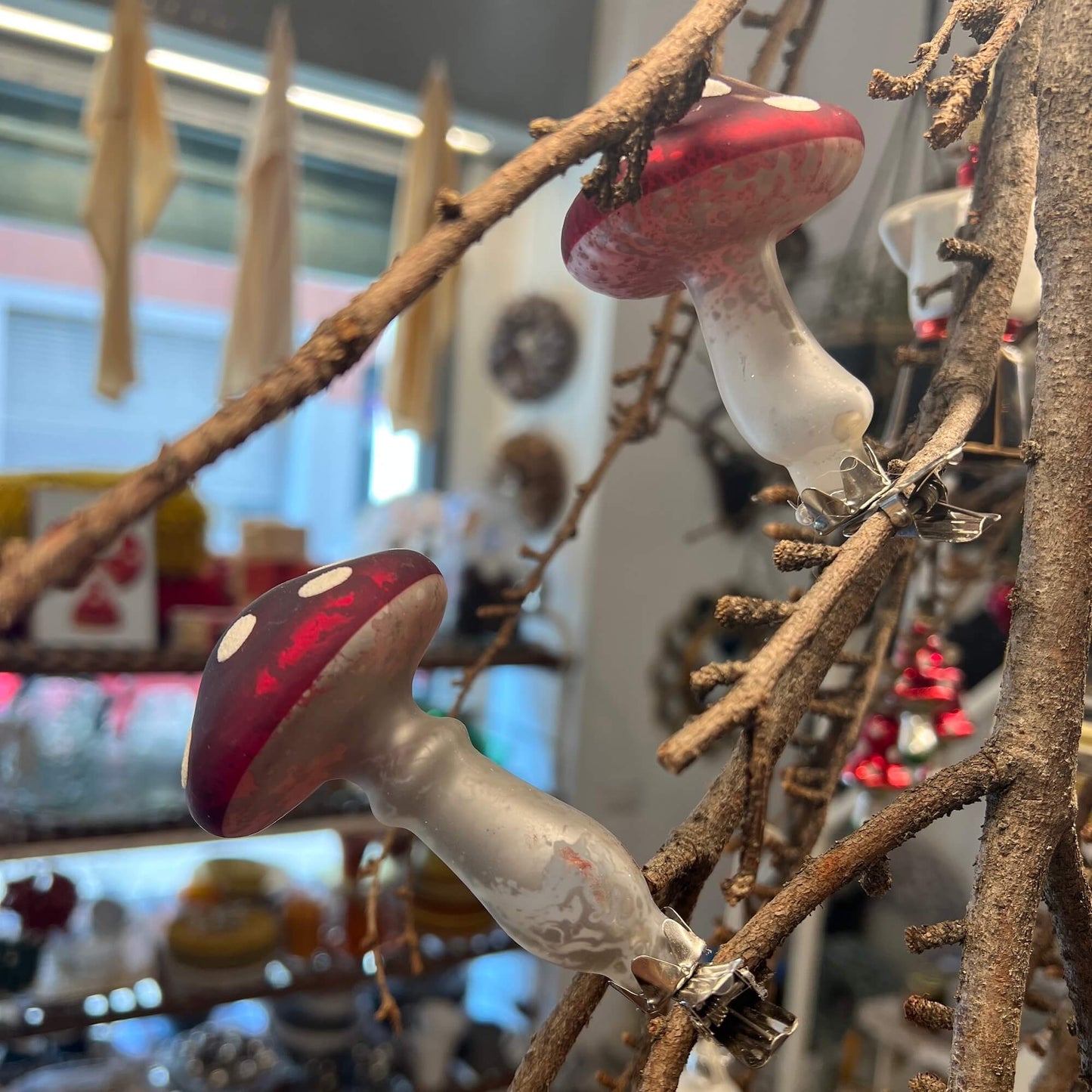 Funghetti Rossi - Clip - Decorazione Natale