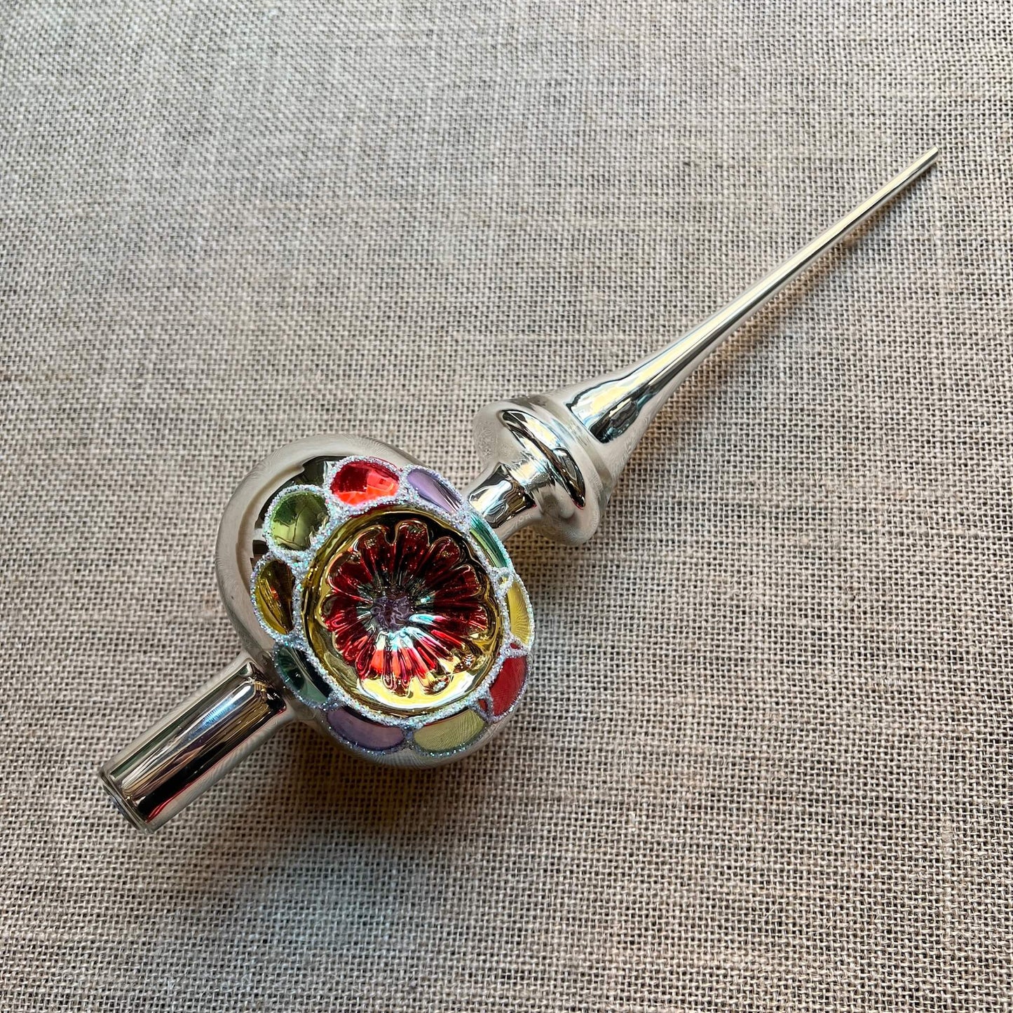 Puntali in vetro - Assortiti - Decorazioni Natale