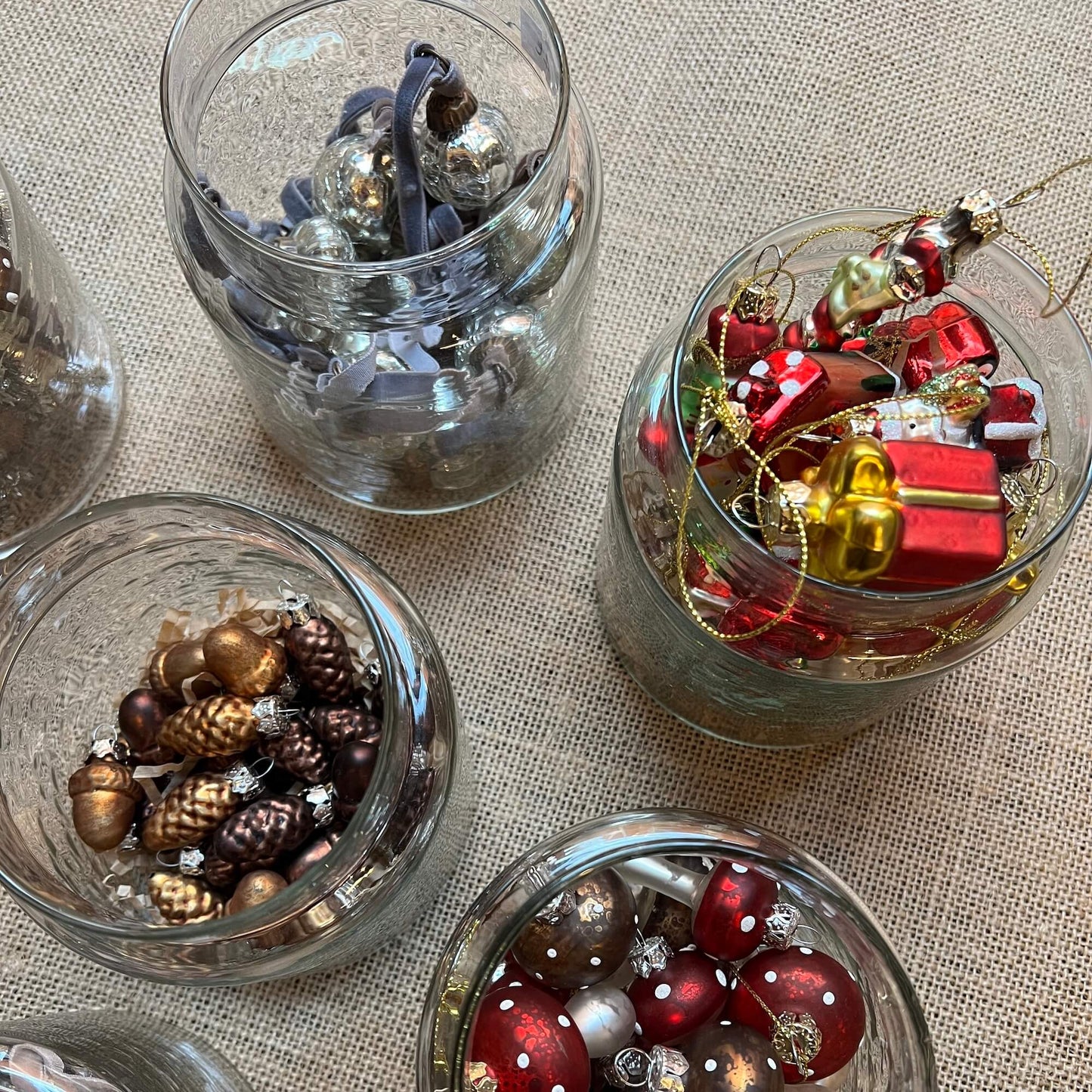 Mini decorazioni - Funghetti - 6 cm