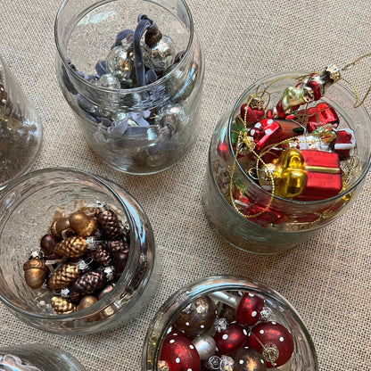 Mini decorazioni - Funghetti - 6 cm