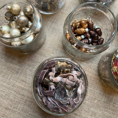 Mini decorazioni - Pigne e Ghiande - da 3 cm