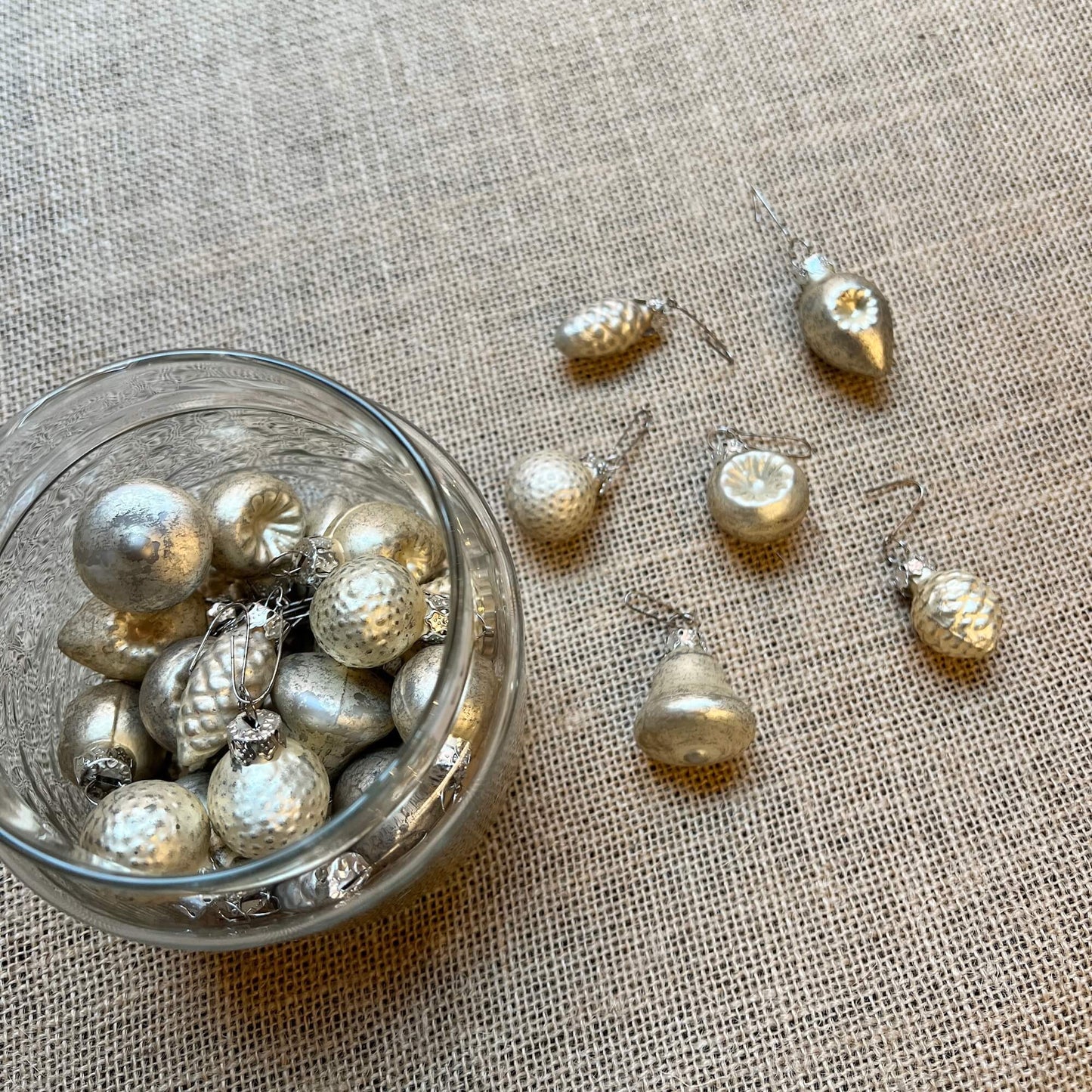 Mini decorazioni - Dorate - da 3 cm