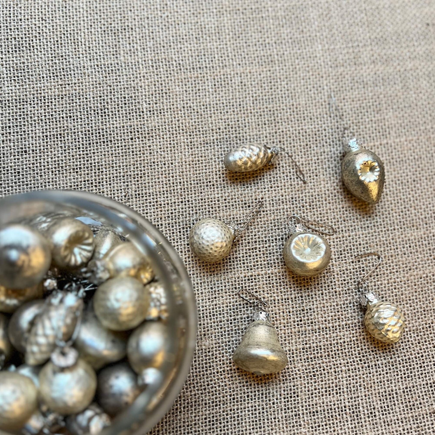 Mini decorazioni - Dorate - da 3 cm