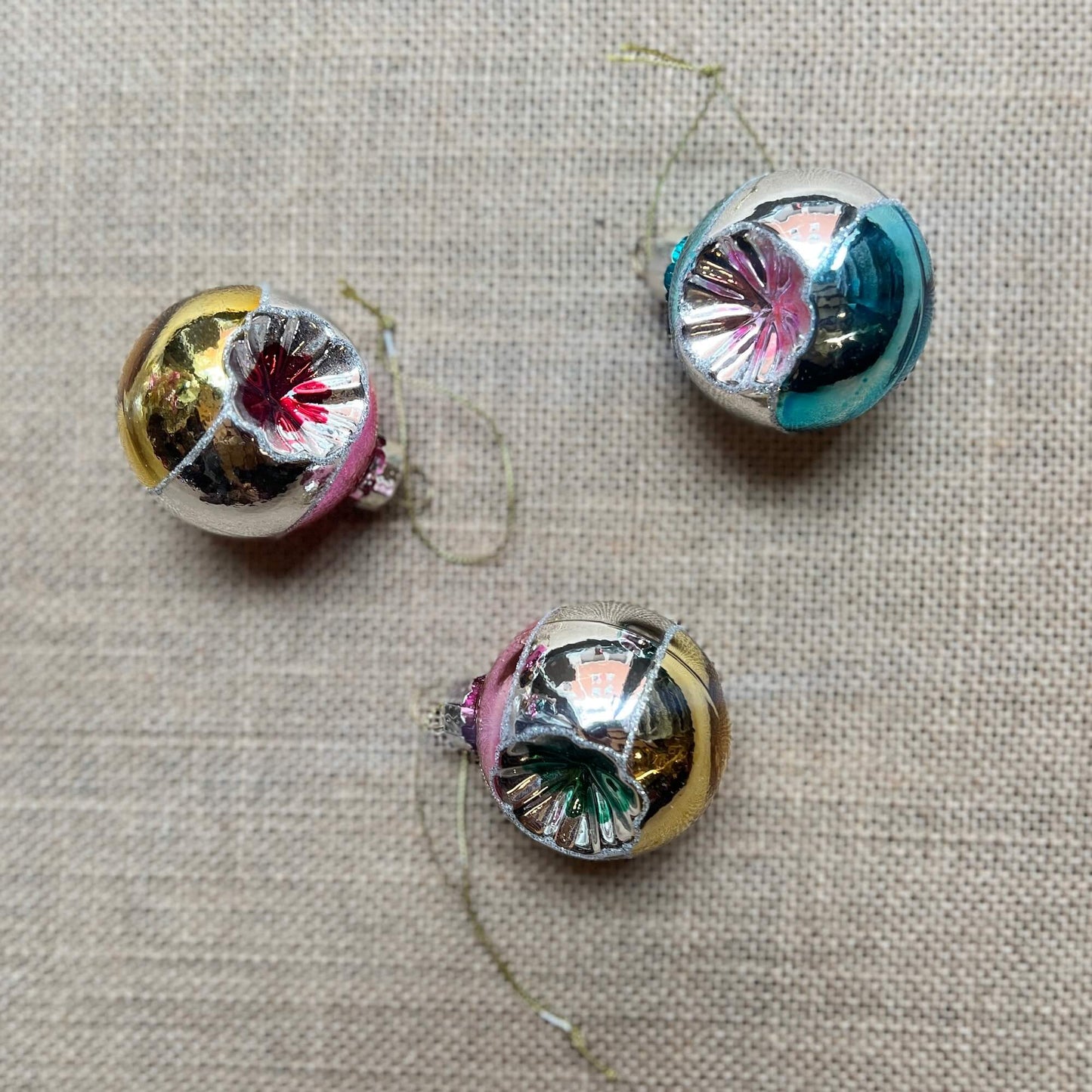 Palle colorate - Argento & Glitter - Decorazioni Natale