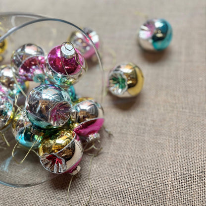 Palle colorate - Argento & Glitter - Decorazioni Natale