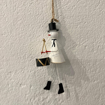 Pupazzo di neve - Tamburello