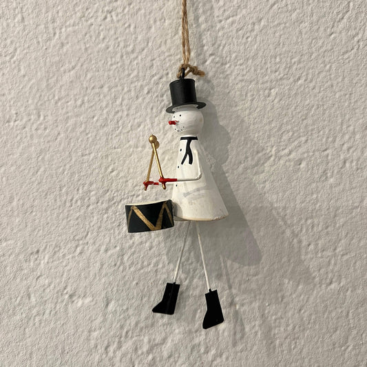 Pupazzo di neve - Tamburello