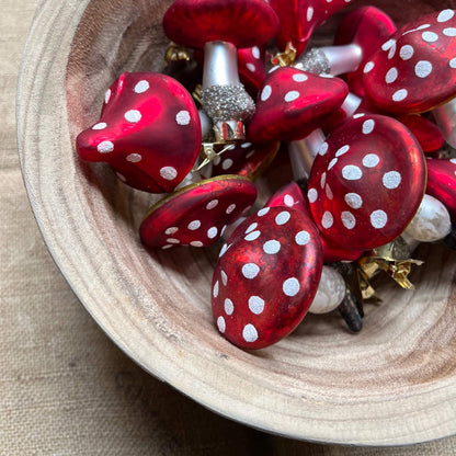 Funghetti assortiti - Clip - Decorazioni Natale