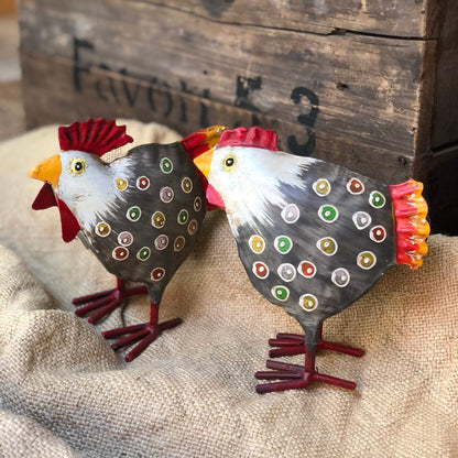 Rooster &amp; Hen - Multicolor